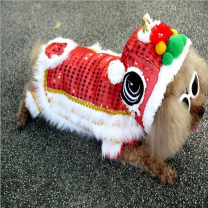 Christmas Dog Coat